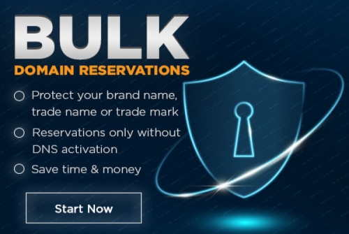 Bulk Domain Reservations
